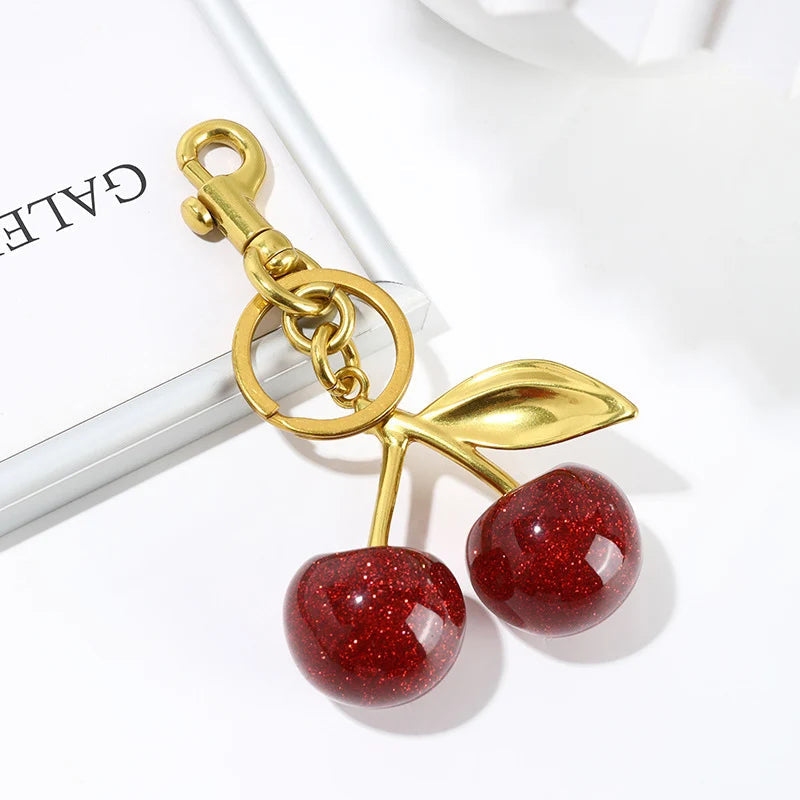 Kiraz Anahtarlık Charm